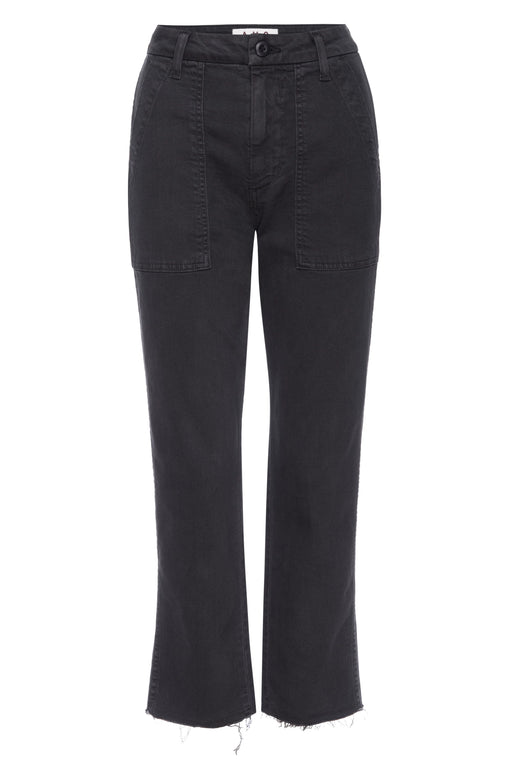 Amo - Washed Black Easy Army Trouser