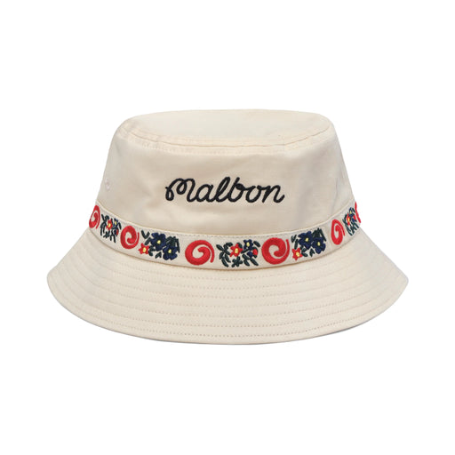 Malbon - Ivory Laurent Bucket Hat