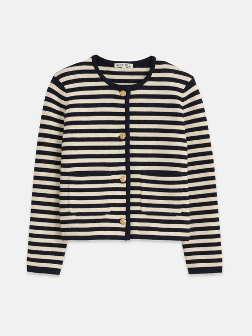 Alex Mill - Striped Paris Sweater Jacket