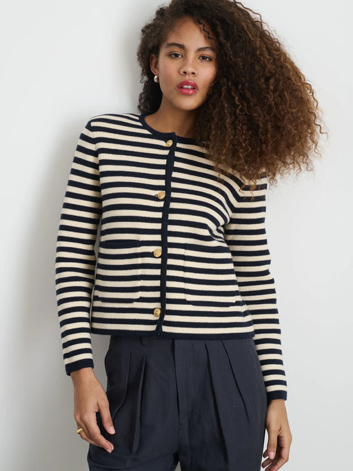 Alex Mill - Striped Paris Sweater Jacket