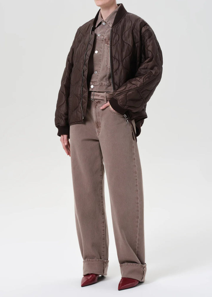 Agolde - Bourbon Isla Quilted Jacket - Kalifornia Jean Bar