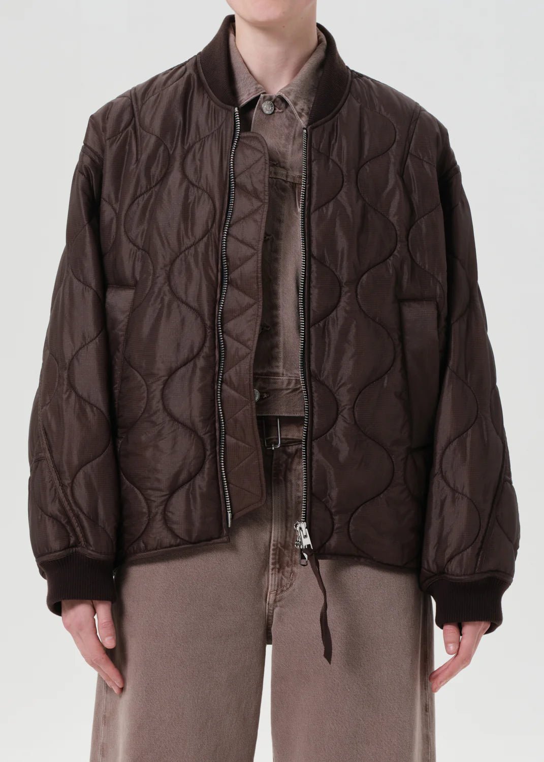 Agolde - Bourbon Isla Quilted Jacket - Kalifornia Jean Bar