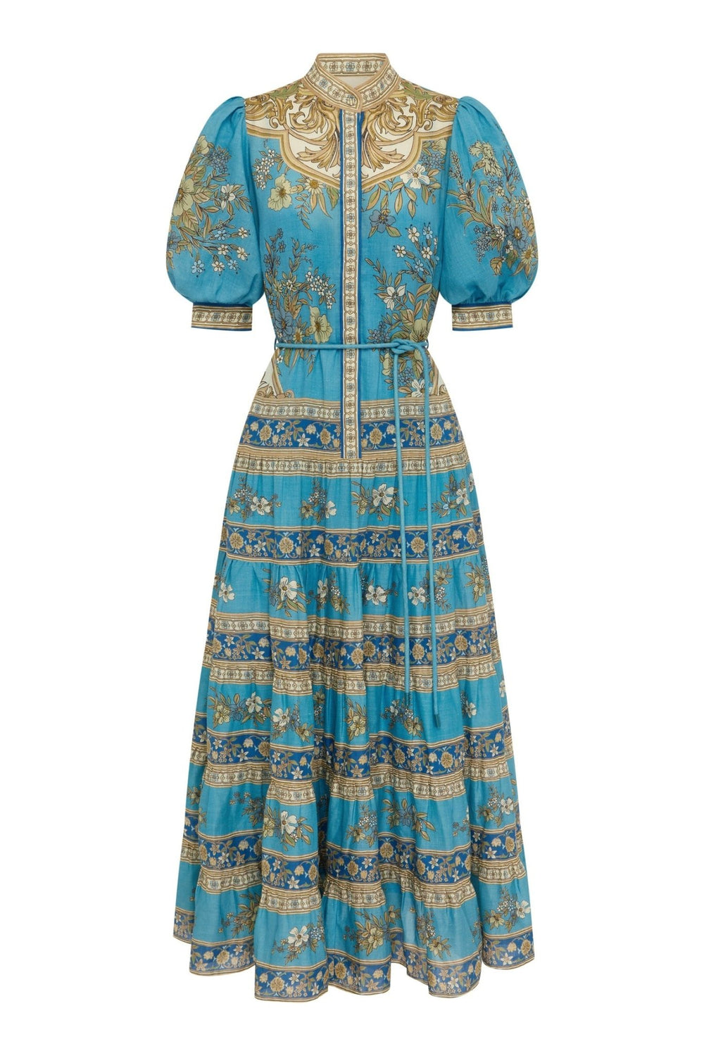 Alémais - Cassie Tiered Midi Dress - Kalifornia Jean Bar