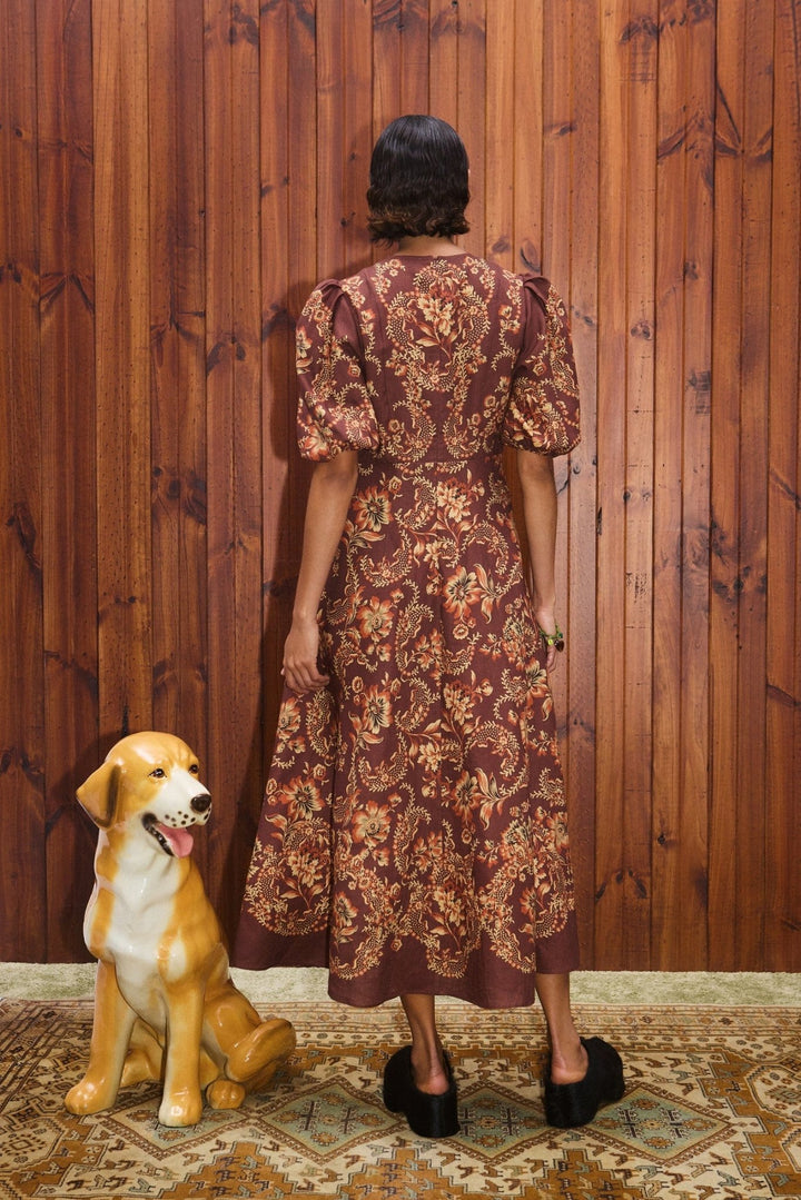 Alémais - Seraphina Midi Dress - Kalifornia Jean Bar