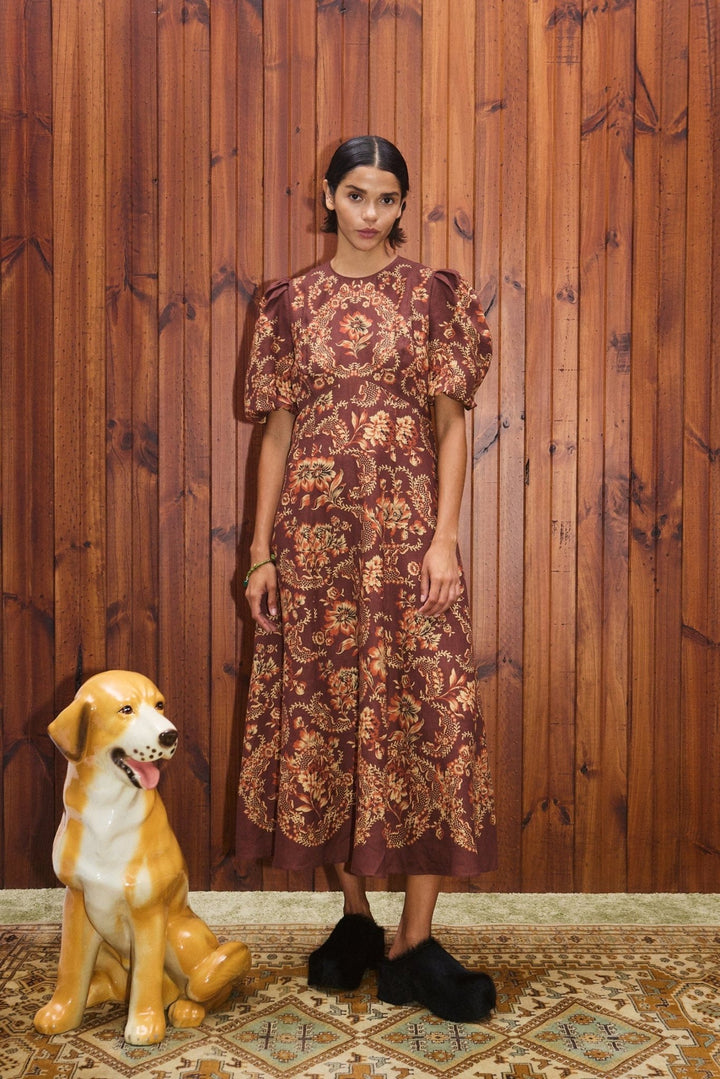 Alémais - Seraphina Midi Dress - Kalifornia Jean Bar