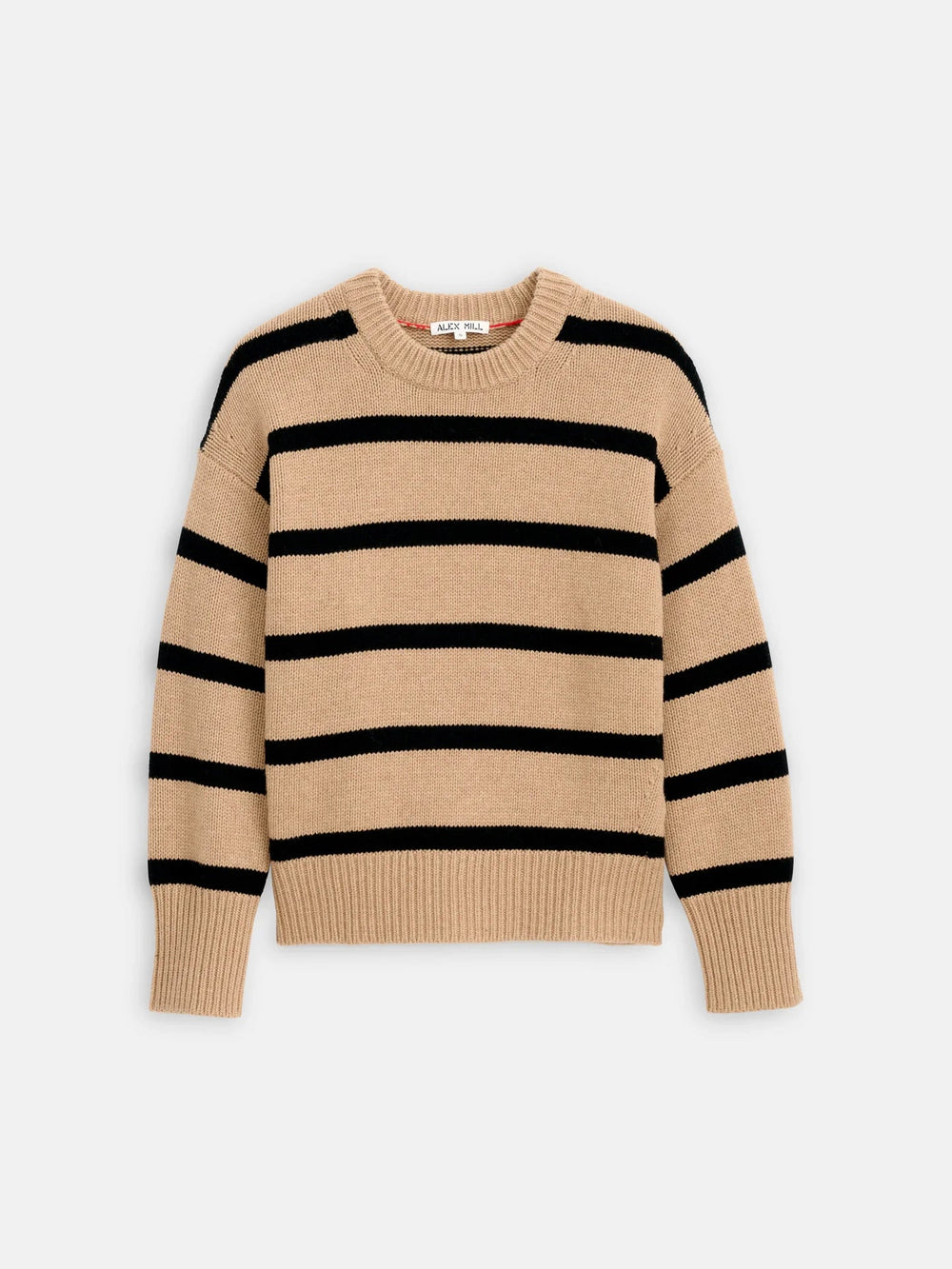 Alex Mill - Camel/Black Striped Nottinghill Sweater - Kalifornia Jean Bar
