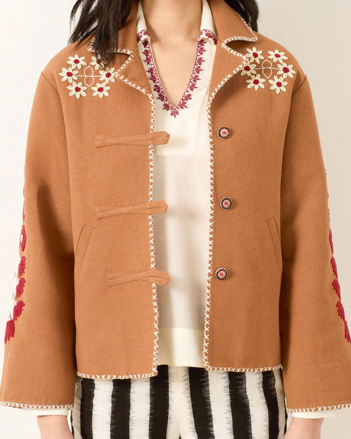 Alix of Bohemia - Western Cactus Bloom Jacket - Kalifornia Jean Bar