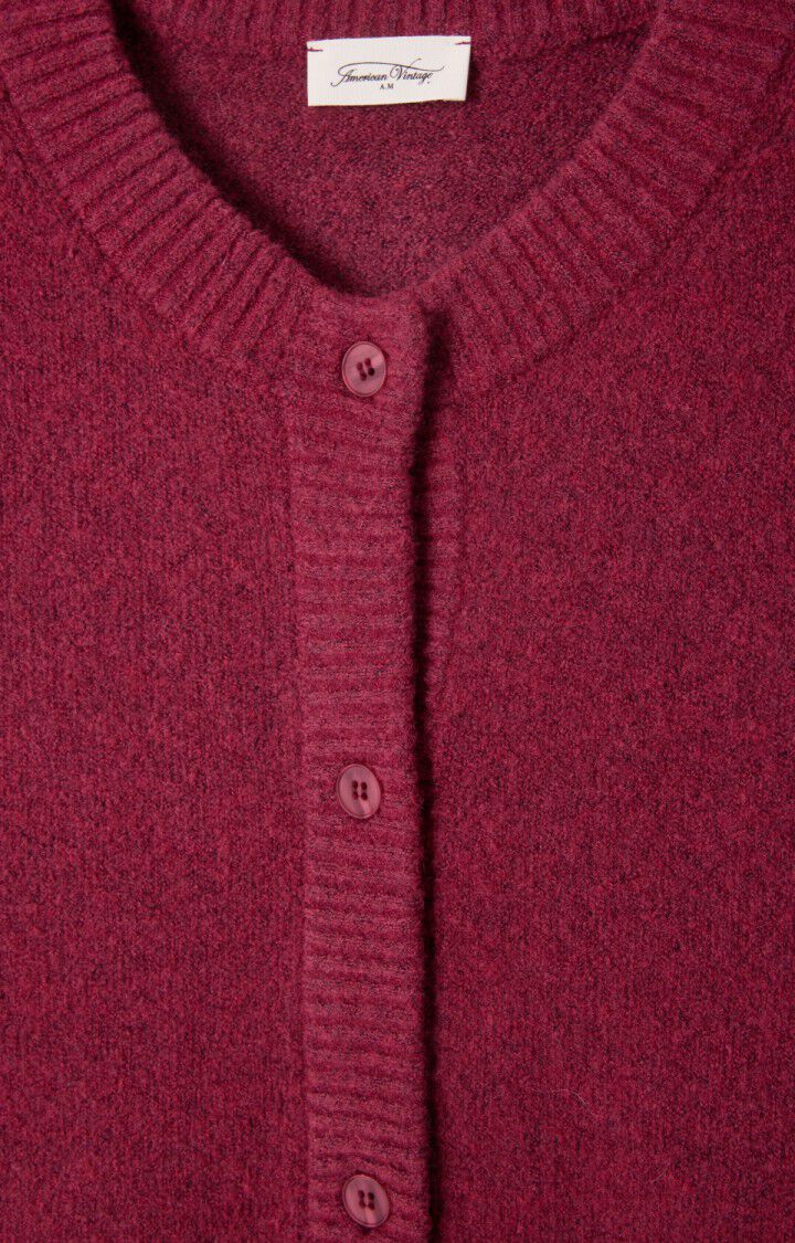 American Vintage - Mottled Grape Damsville Cardigan - Kalifornia Jean Bar