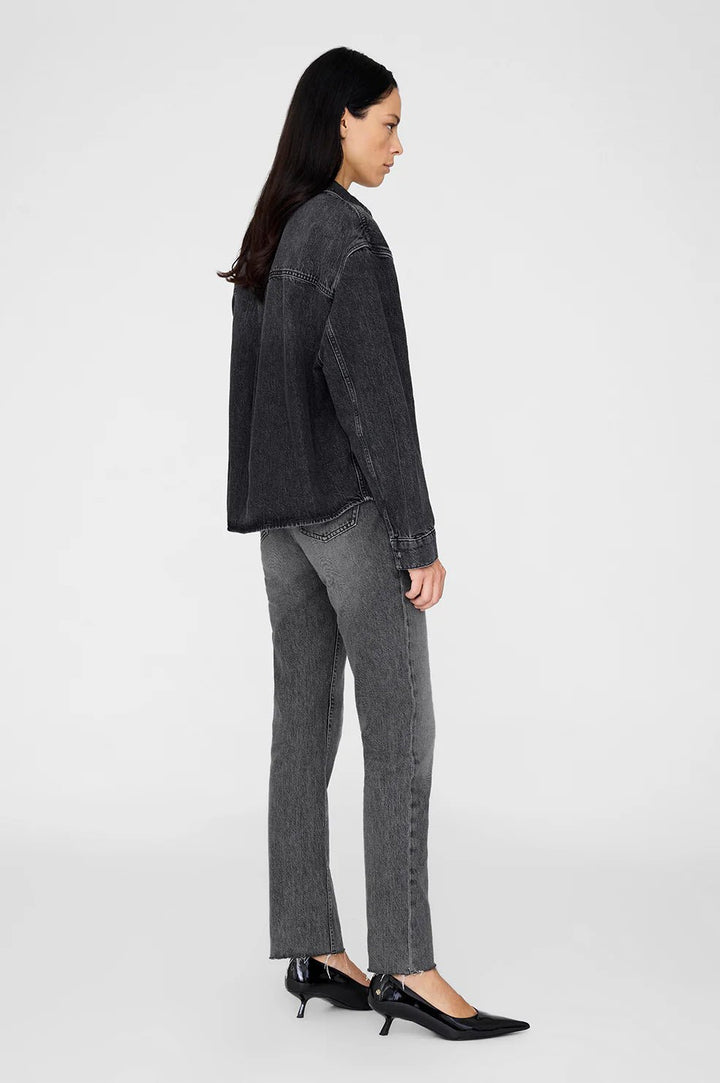 Anine Bing - Arctic Night Paxton Shirt - Kalifornia Jean Bar