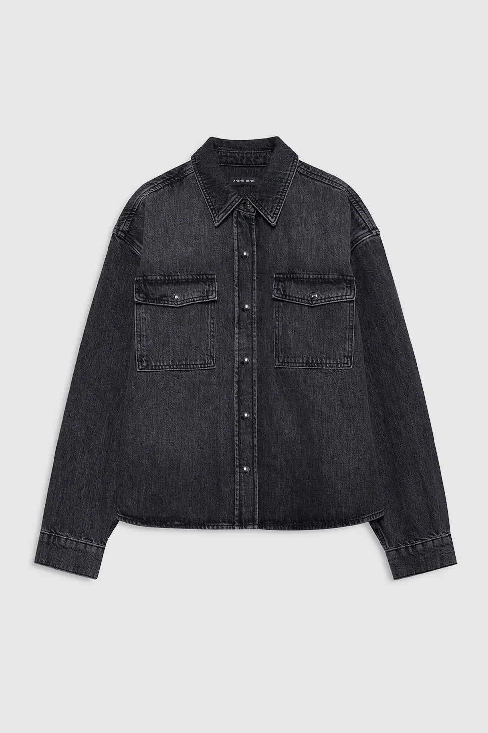 Anine Bing - Arctic Night Paxton Shirt - Kalifornia Jean Bar