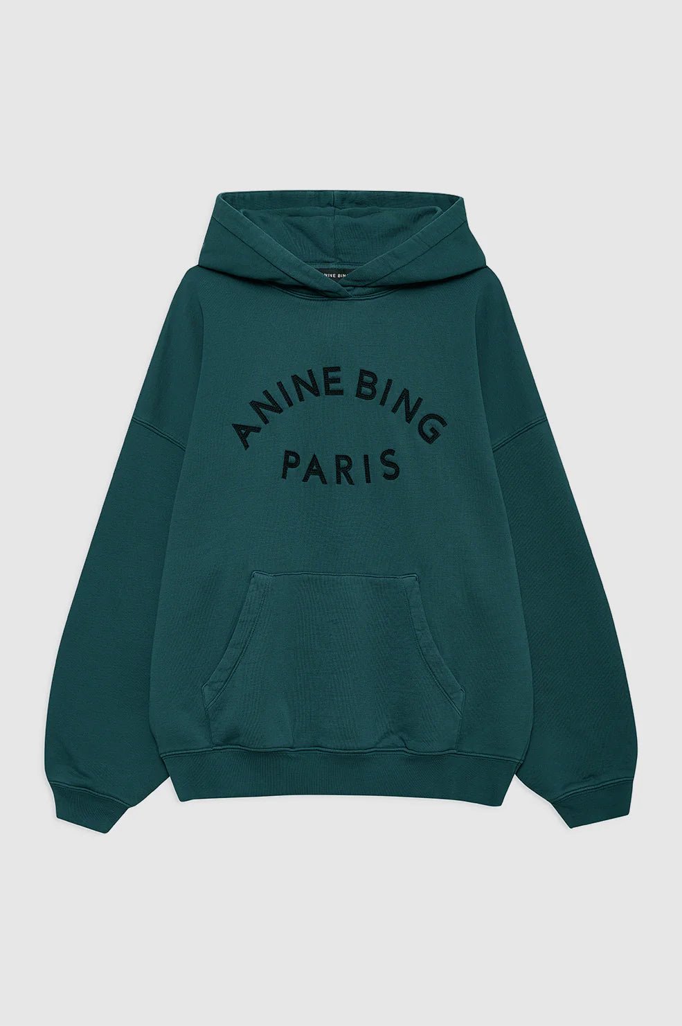 Anine Bing - Dark Teal Harvey Sweatshirt - Kalifornia Jean Bar