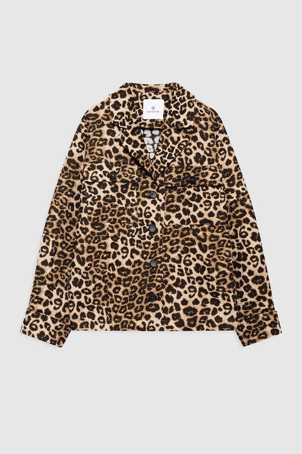 Anine Bing - Leopard Flynn Jacket - Kalifornia Jean Bar