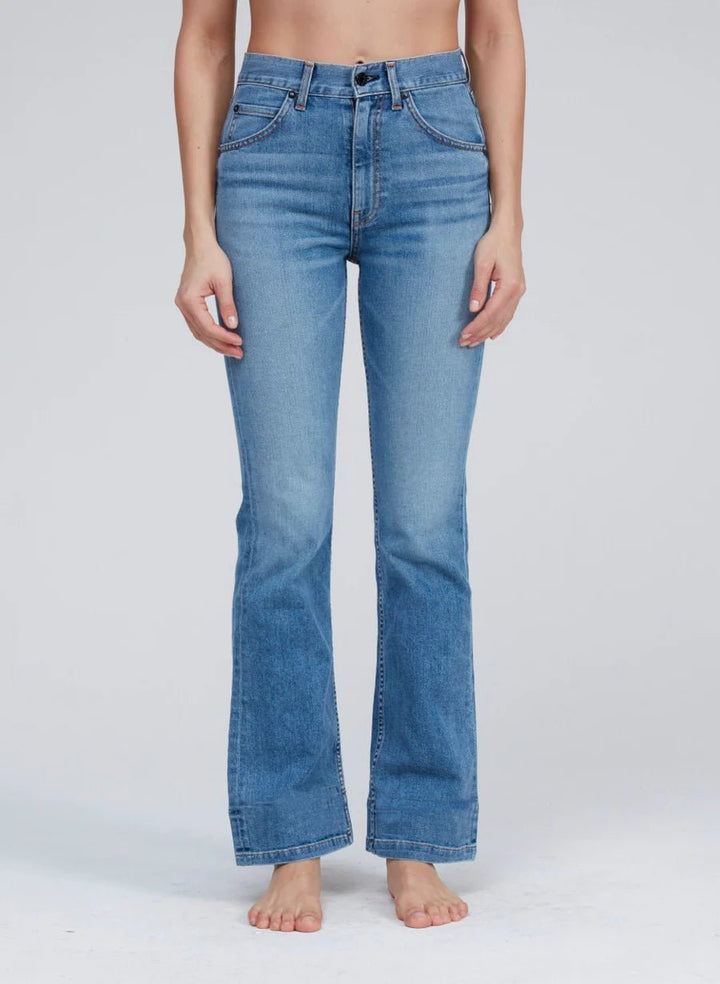 Askk NY - Mammoth High Rise Boot Jean - Kalifornia Jean Bar