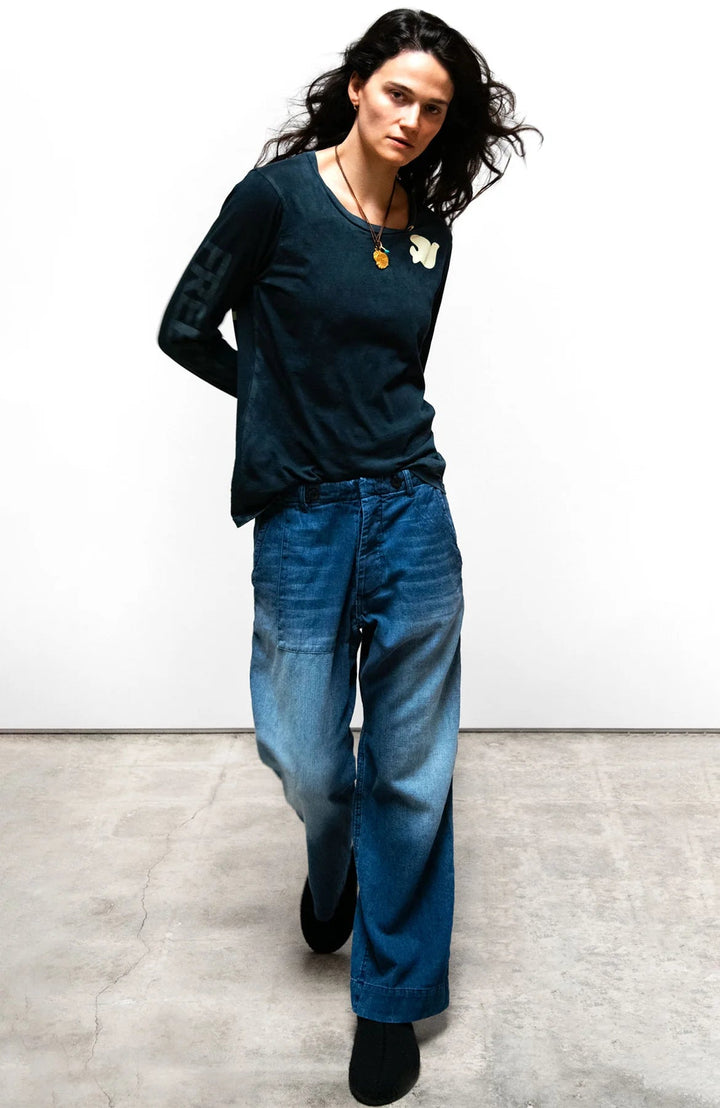 Freecity - Japanese Indigo French Sailor Pant - Kalifornia Jean Bar