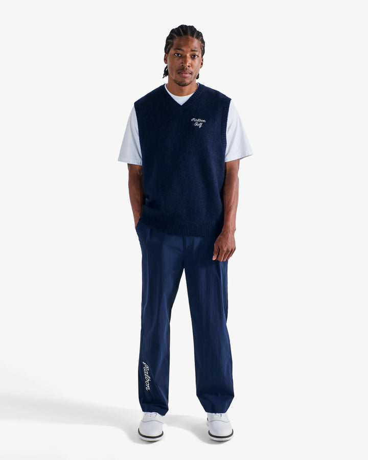 Malbon - Domenica Vest in Navy - Kalifornia Jean Bar