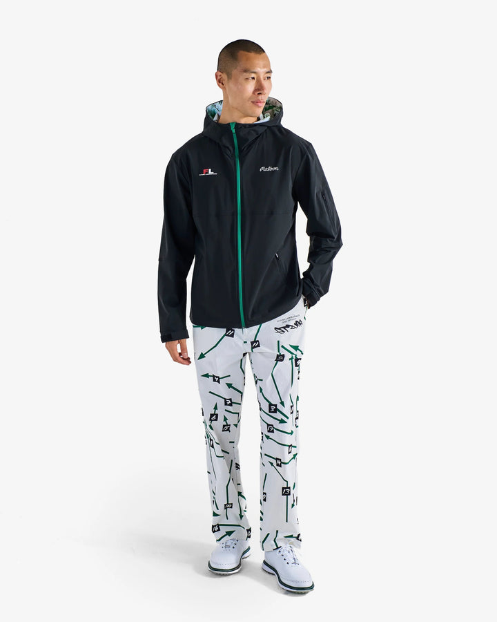 Malbon - Futura Shell Jacket in Black - Kalifornia Jean Bar
