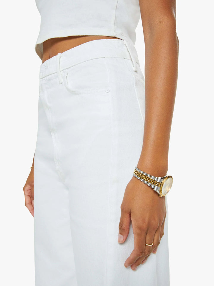 Mother - Full Pipe Ankle Jean Picket Fence - Kalifornia Jean Bar