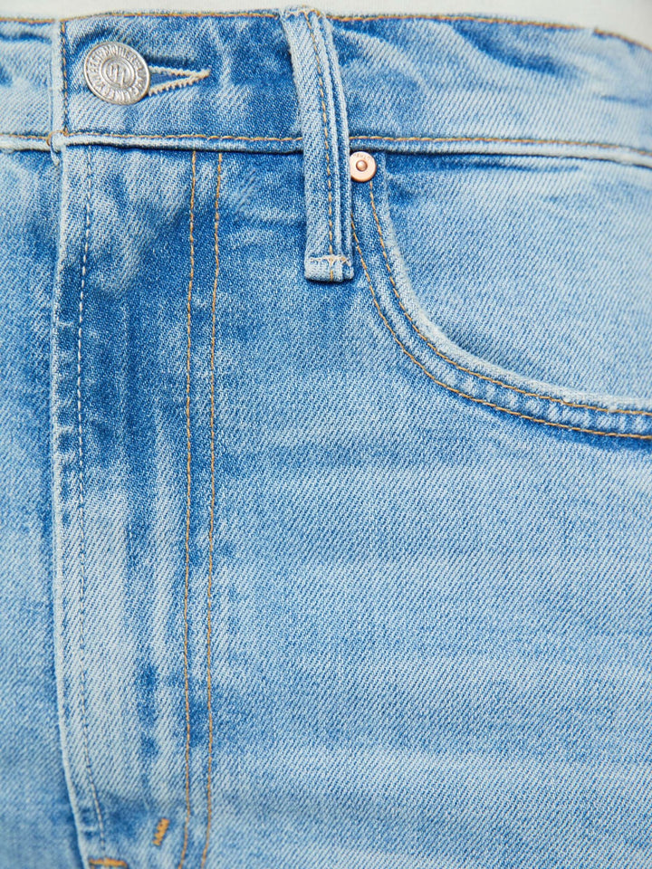 Mother - Half Pipe Ankle Fray I Confess - Kalifornia Jean Bar