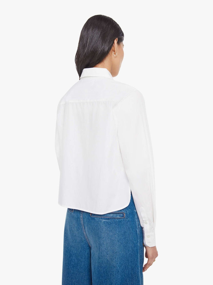 Mother - The Honor Shirt in White - Kalifornia Jean Bar