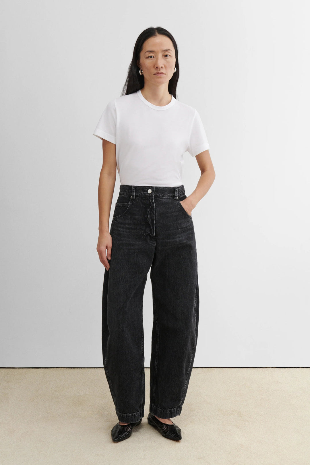 Rachel Comey - Black Washed Salinas Denim Keenan Pant - Kalifornia Jean Bar