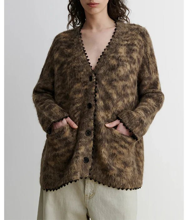 Rachel Comey - Chocolate Space Dye Fuchs Cardigan - Kalifornia Jean Bar