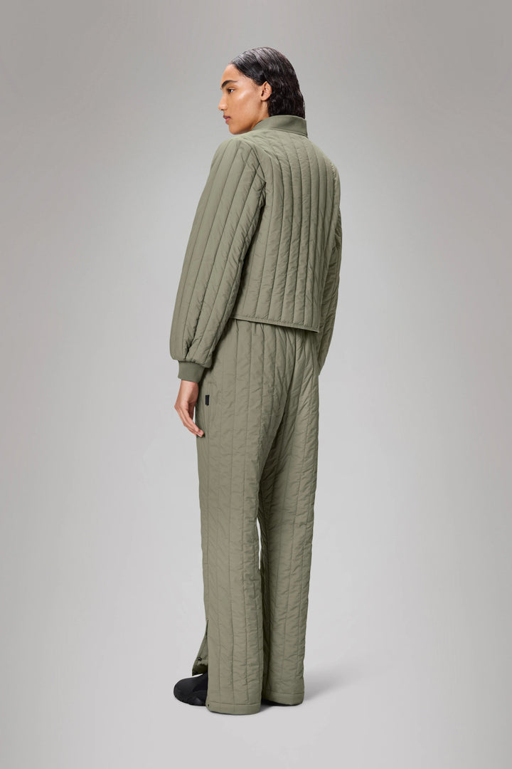 RAINS - Banja Liner Bomber W Jacket in Drift - Kalifornia Jean Bar