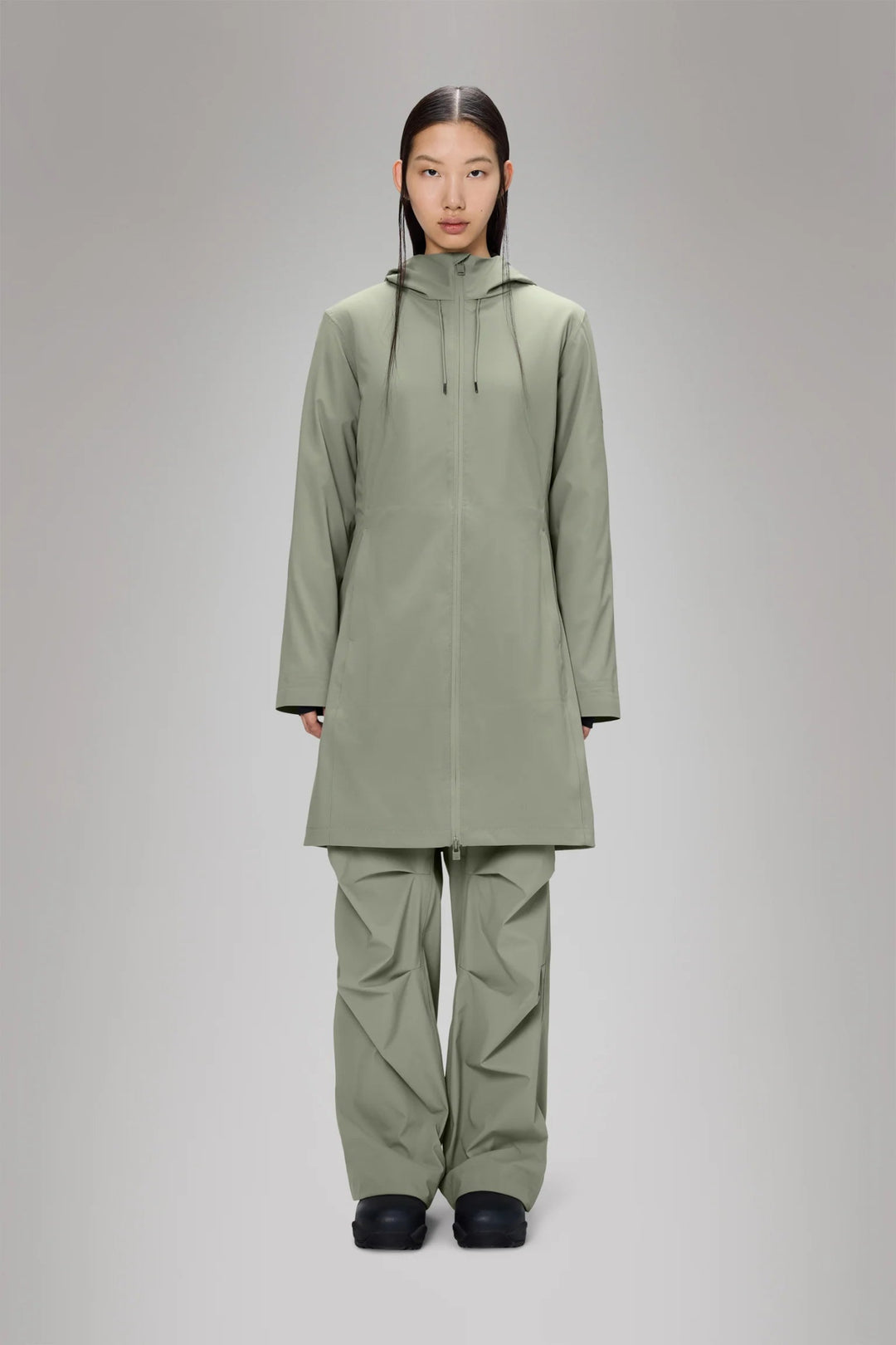 RAINS - Suva Hardshell Long W Jacket Drift - Kalifornia Jean Bar