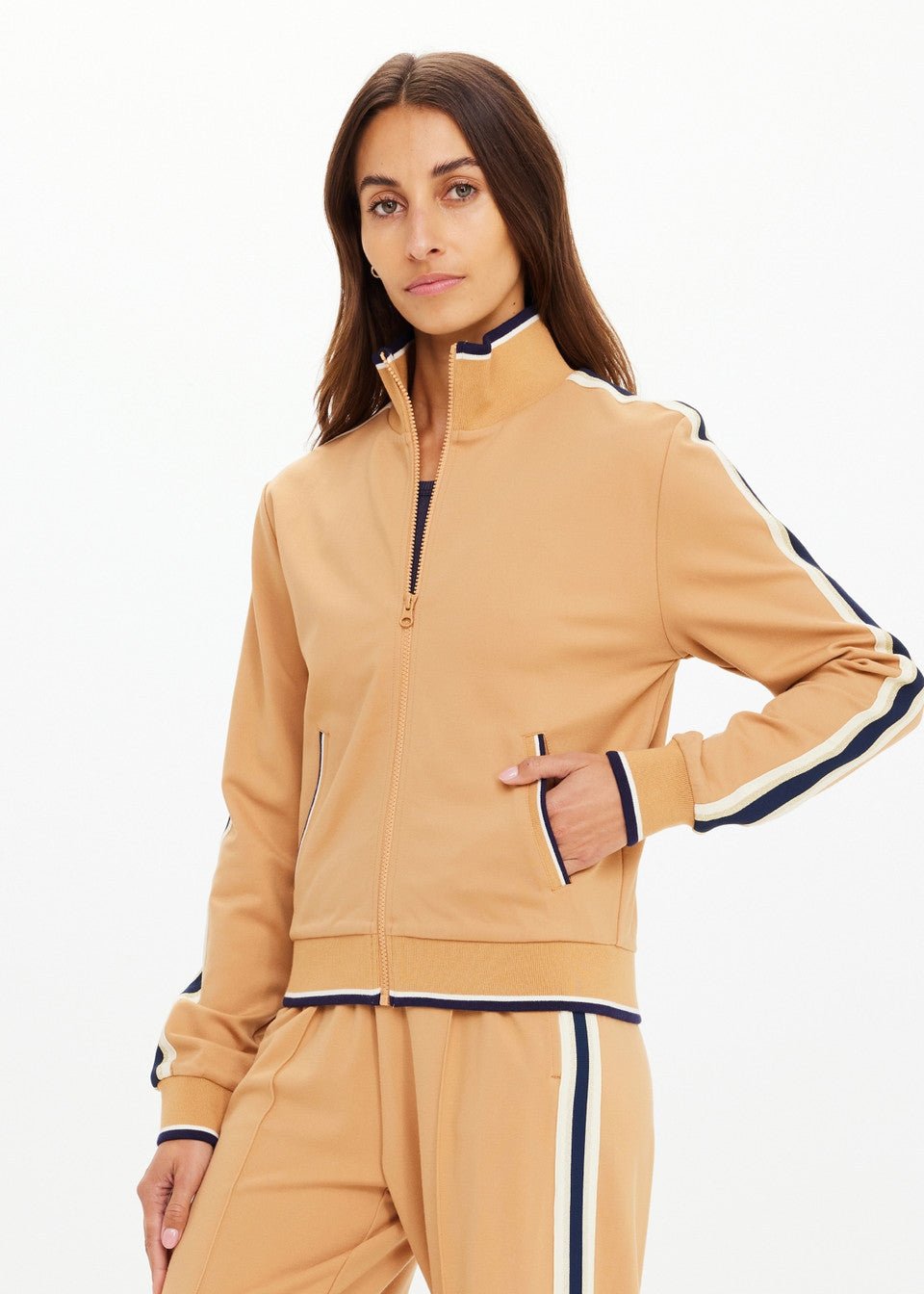 The Upside - Ochre Le Sport Margot Zip Jacket - Kalifornia Jean Bar