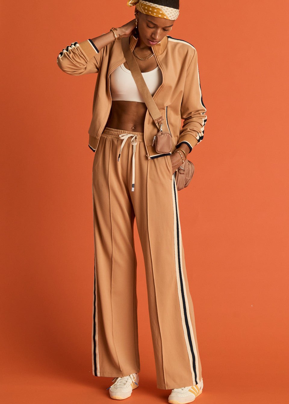 The Upside - Ochre Le Sport Marnie Wide Leg Pant - Kalifornia Jean Bar