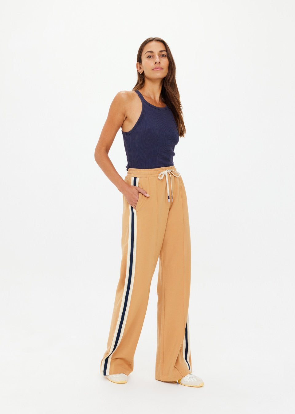 The Upside - Ochre Le Sport Marnie Wide Leg Pant - Kalifornia Jean Bar
