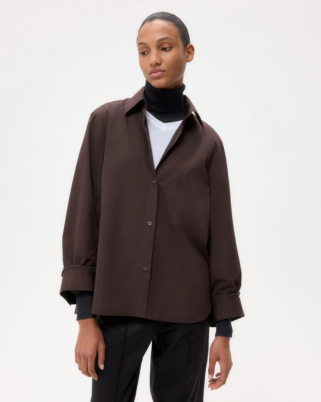 TWP - Chocolate Next Ex Shirt - Kalifornia Jean Bar