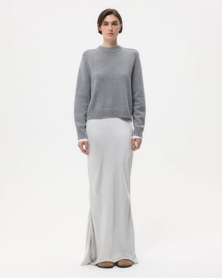 TWP - Grey New Jill Crewneck - Kalifornia Jean Bar