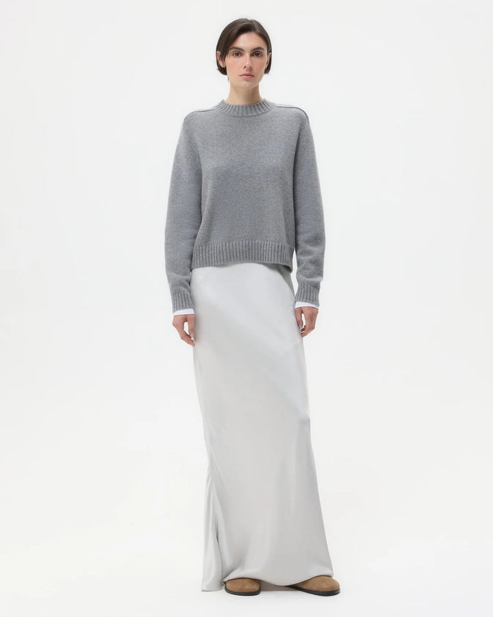 TWP - Grey New Jill Crewneck - Kalifornia Jean Bar