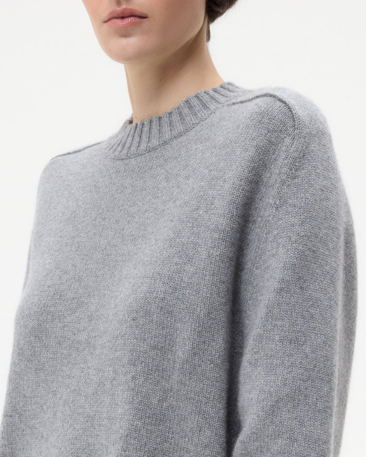 TWP - Grey New Jill Crewneck - Kalifornia Jean Bar
