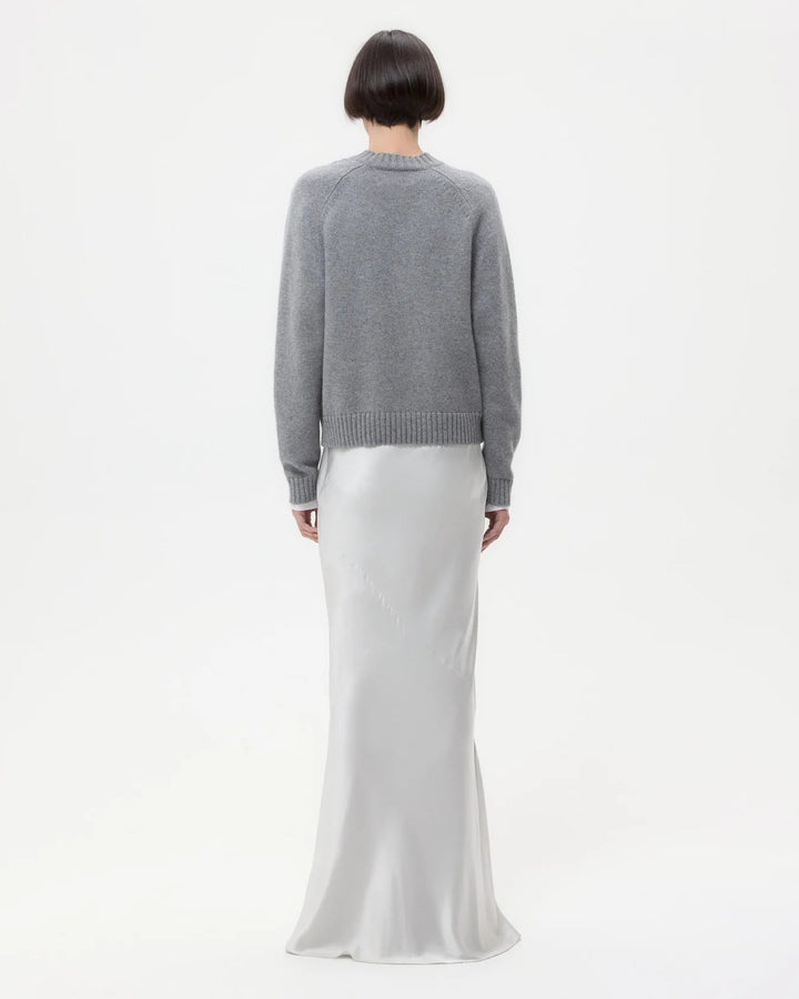 TWP - Grey New Jill Crewneck - Kalifornia Jean Bar