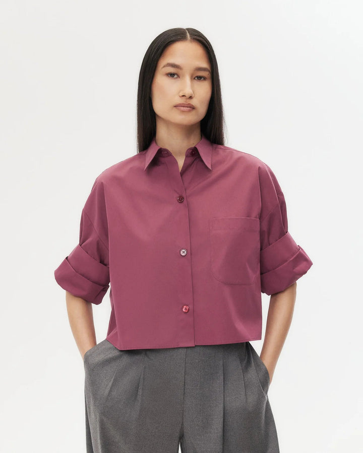TWP - Next Ex Shirt in Crushed Violets - Kalifornia Jean Bar