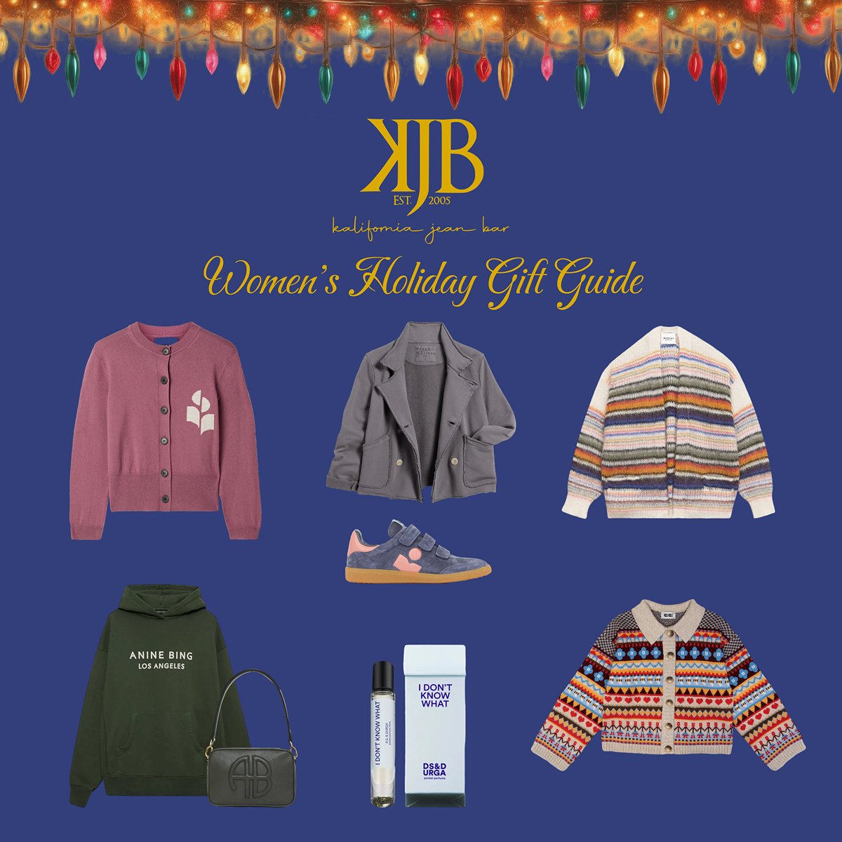 HOLIDAY GIFT GUIDE FOR HER - Kalifornia Jean Bar