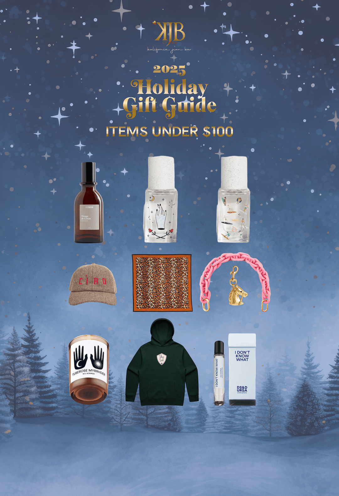 HOLIDAY GIFTS UNDER $100 - Kalifornia Jean Bar