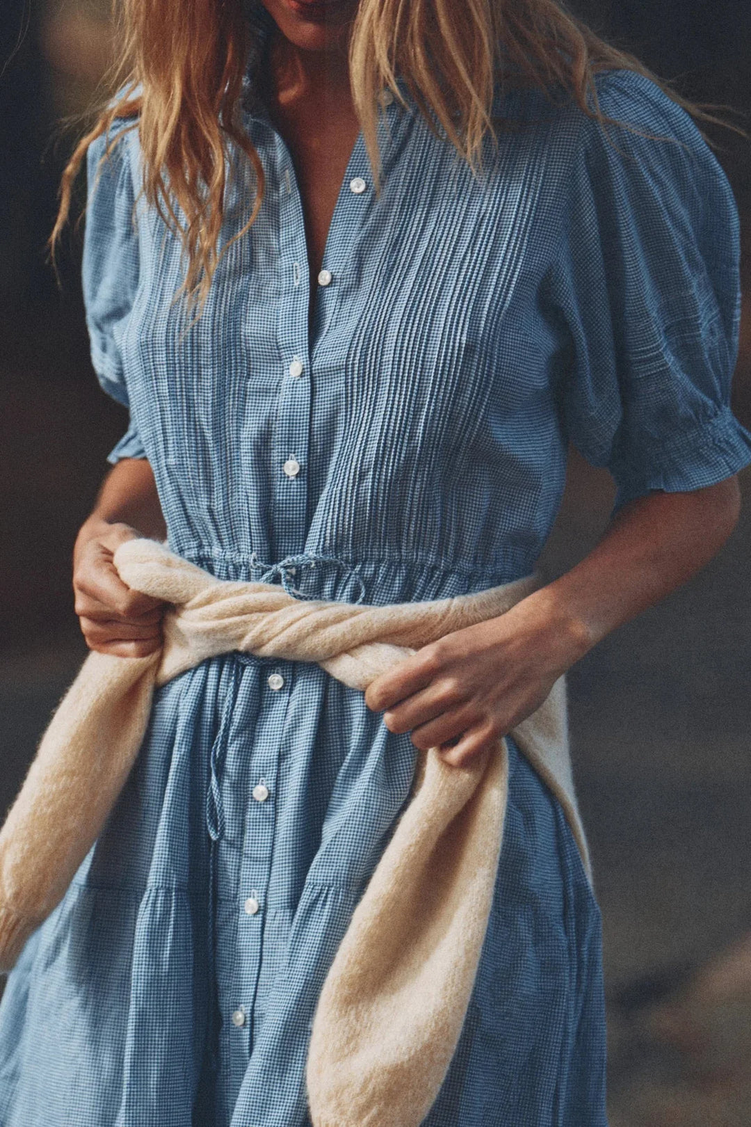 Trovata - Elodie Dress Seabrook Gingham - Kalifornia Jean Bar