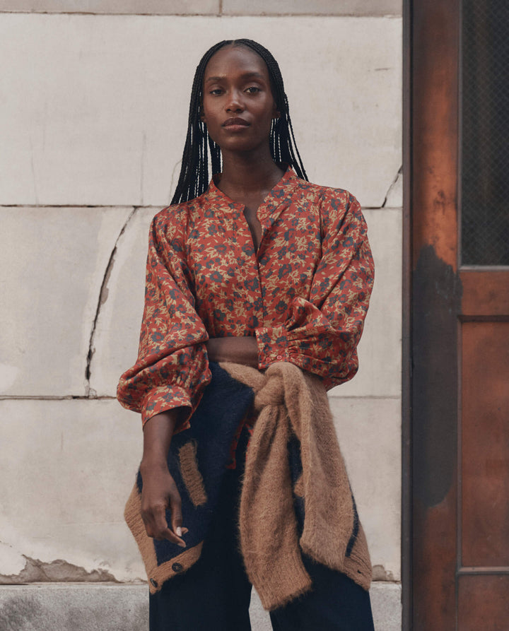 The Great - The Ashland Top in Guilded Poppy