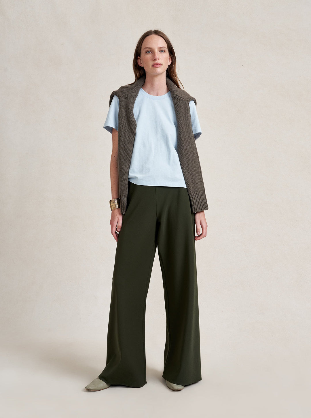 La Ligne - Colby Pant Dark Olive