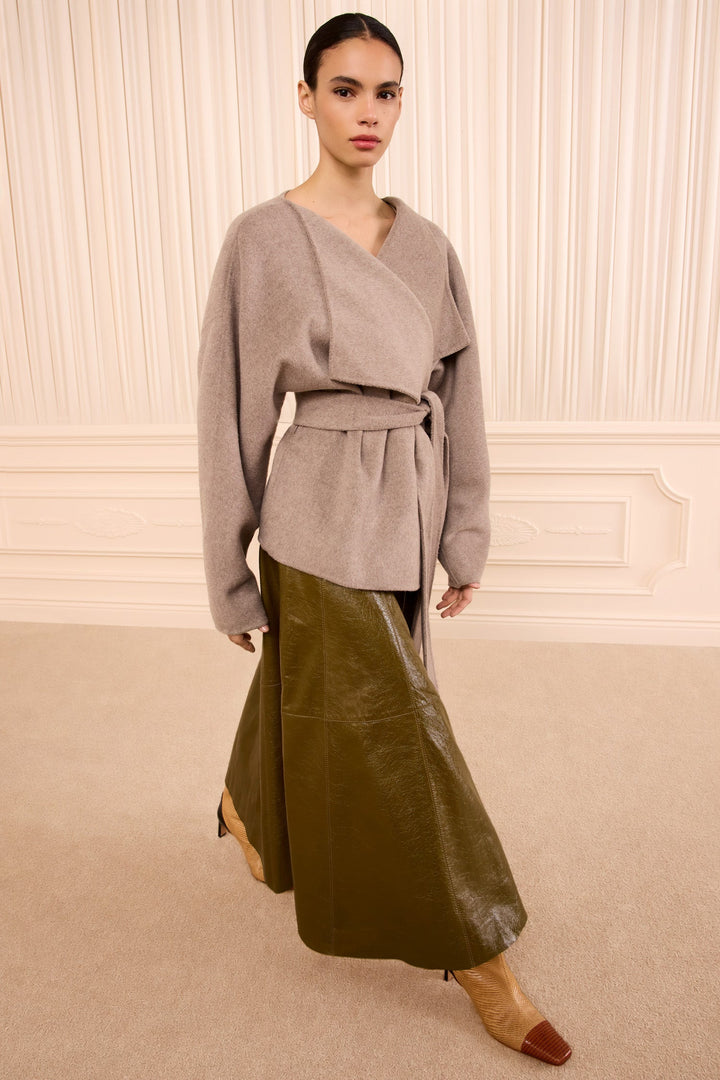 Ulla Johnson - Sasha Wool Coat Dove Melange