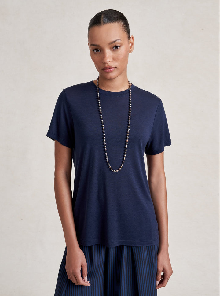 La Ligne - Mercer Tee in Navy