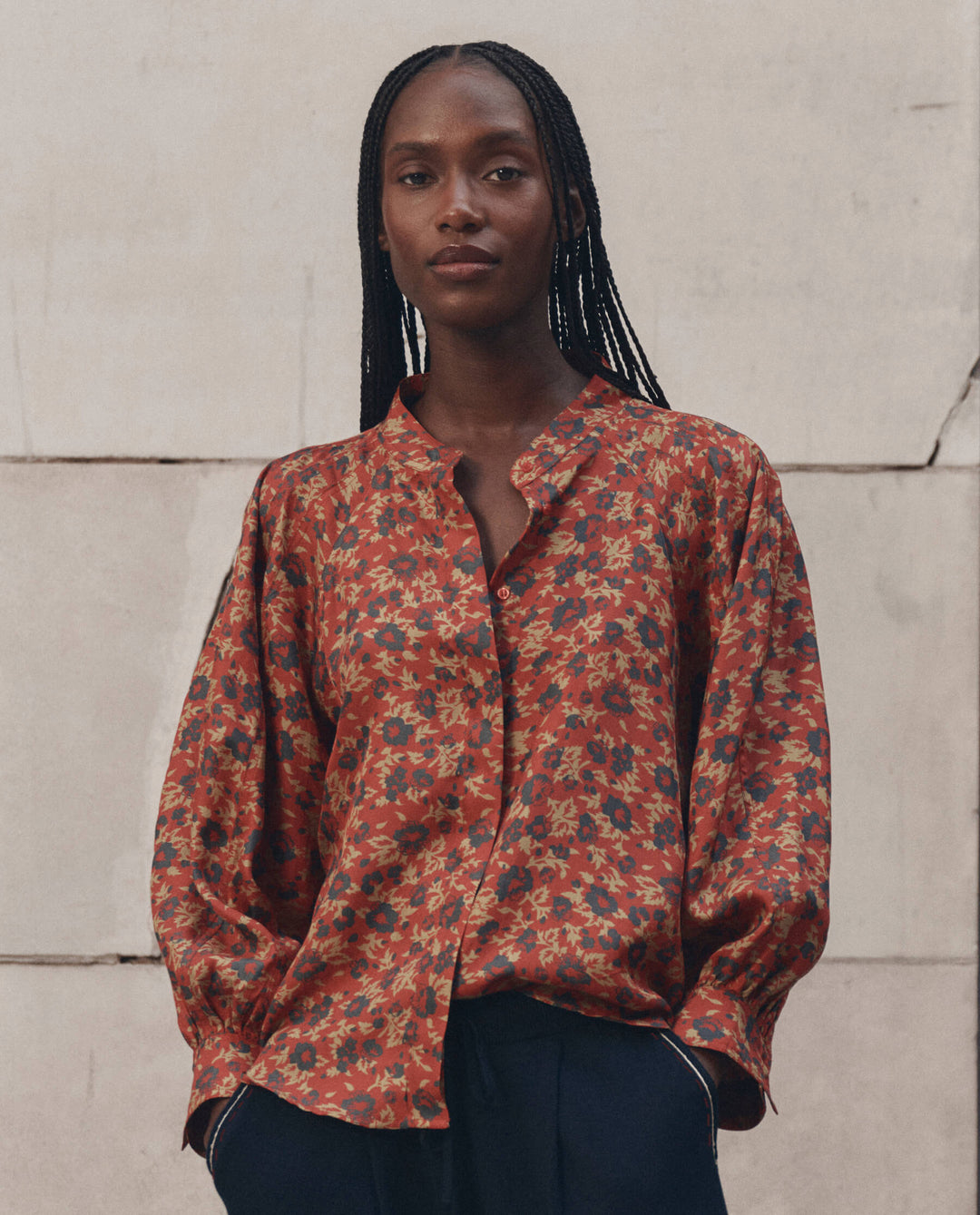 The Great - The Ashland Top in Guilded Poppy