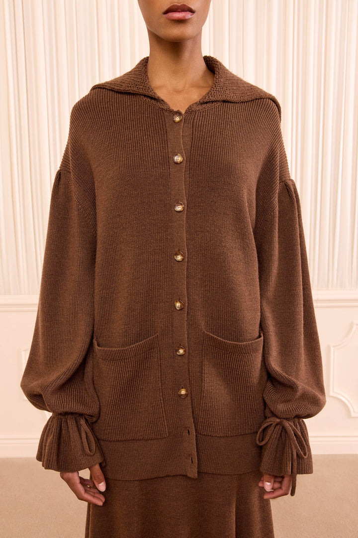 Ulla Johnson - Makila Knit Cardigan in Clove