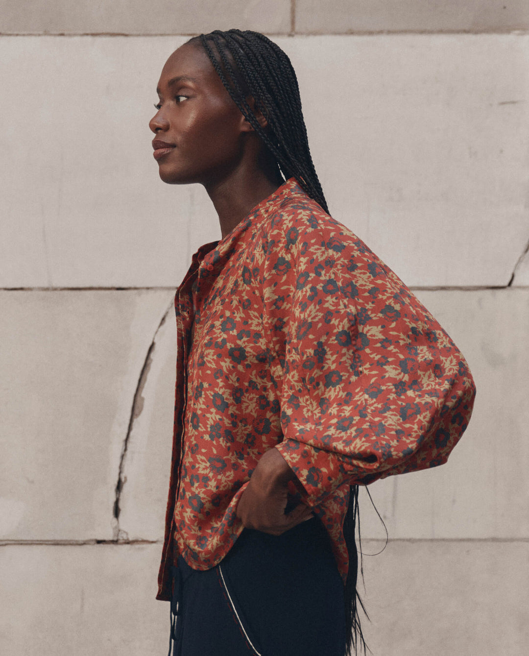 The Great - The Ashland Top in Guilded Poppy
