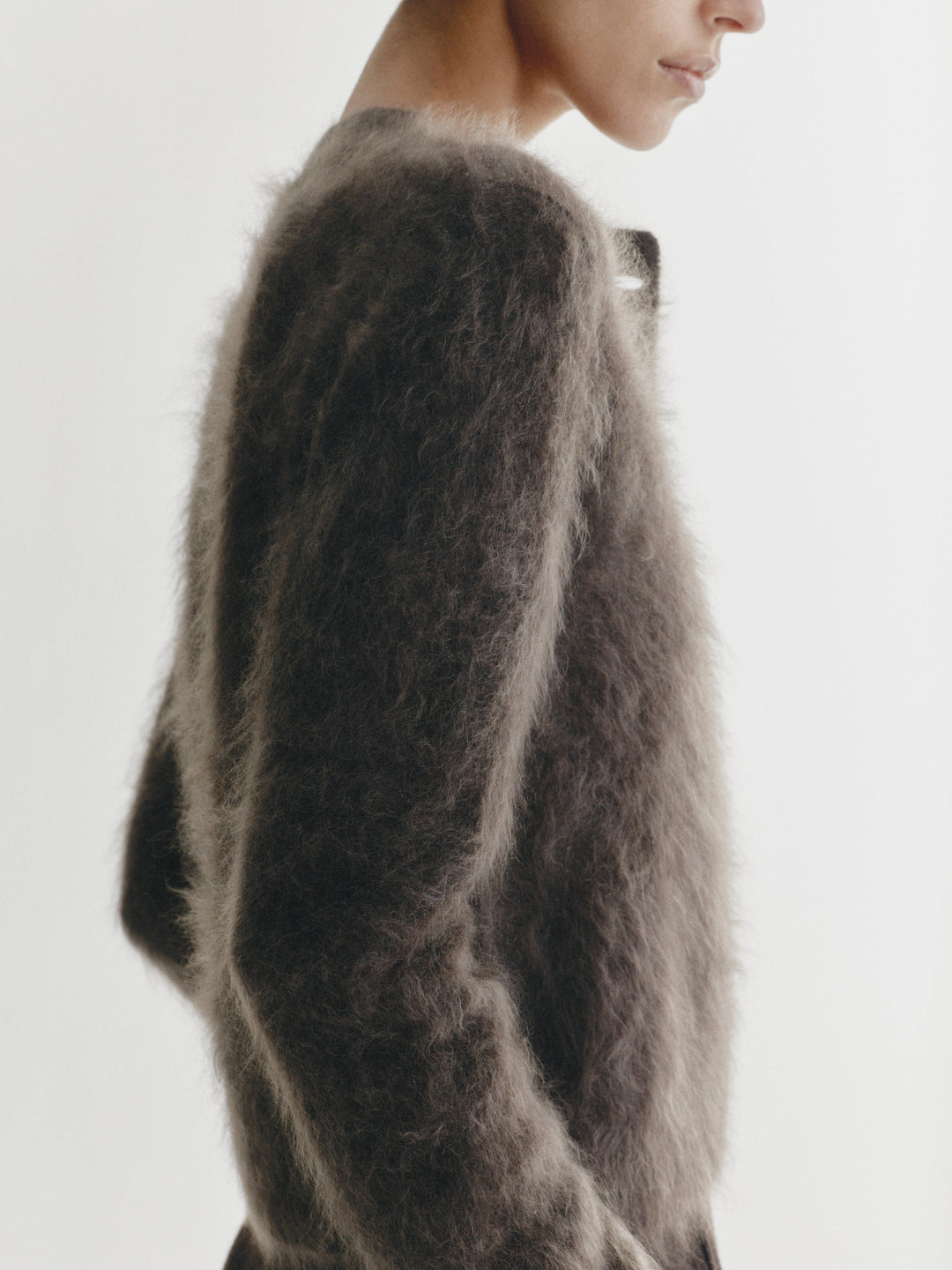 Lisa Yang - Azalea Cardigan in Wood Brushed