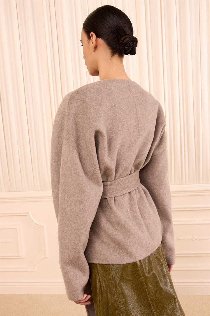 Ulla Johnson - Sasha Wool Coat Dove Melange