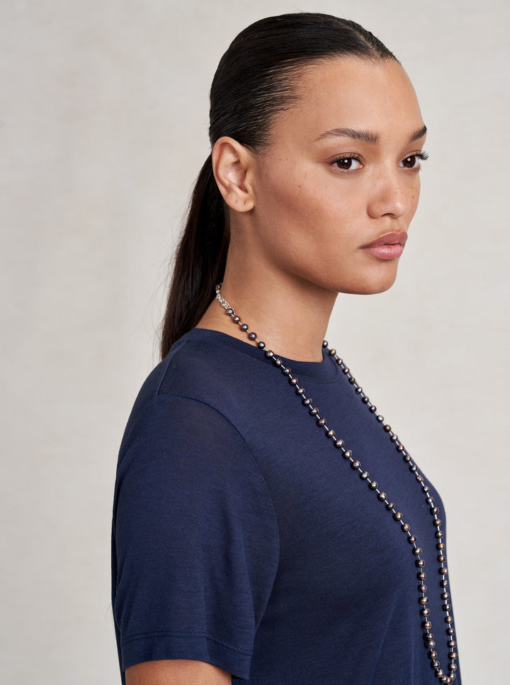 La Ligne - Mercer Tee in Navy
