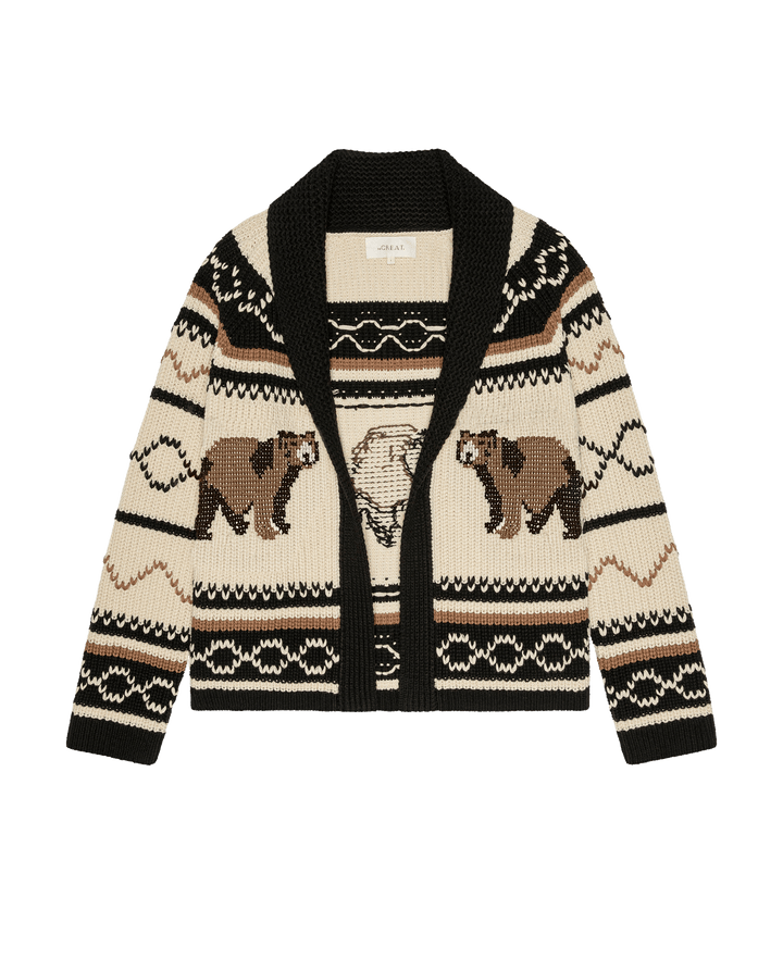 The Great - The Bear Lodge Cardigan in Black